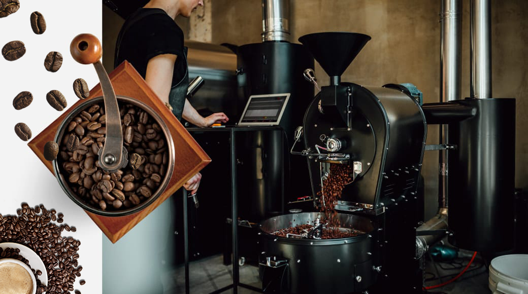 Grindering Coffee